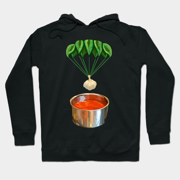 Italian Garlic Basil Tomato Sauce Hoodie by Art by Deborah Camp